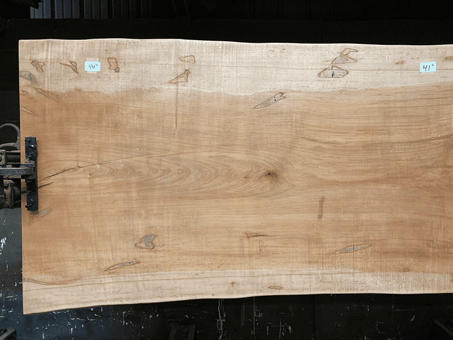 Spalted Maple tabletop 1325-5 Left side