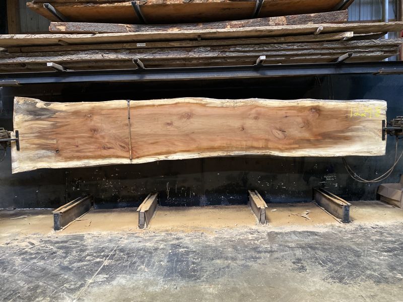 spalted sycamore slab 1229-8 rough size 2.5″ x 32-44″ avg. 35″ x 18′ $1600