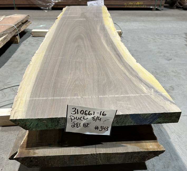 8/4 LE Oxhorn Lumber (Pucte) $7.50 Board Foot