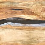 curly maple slab 1441-1 river top simulation