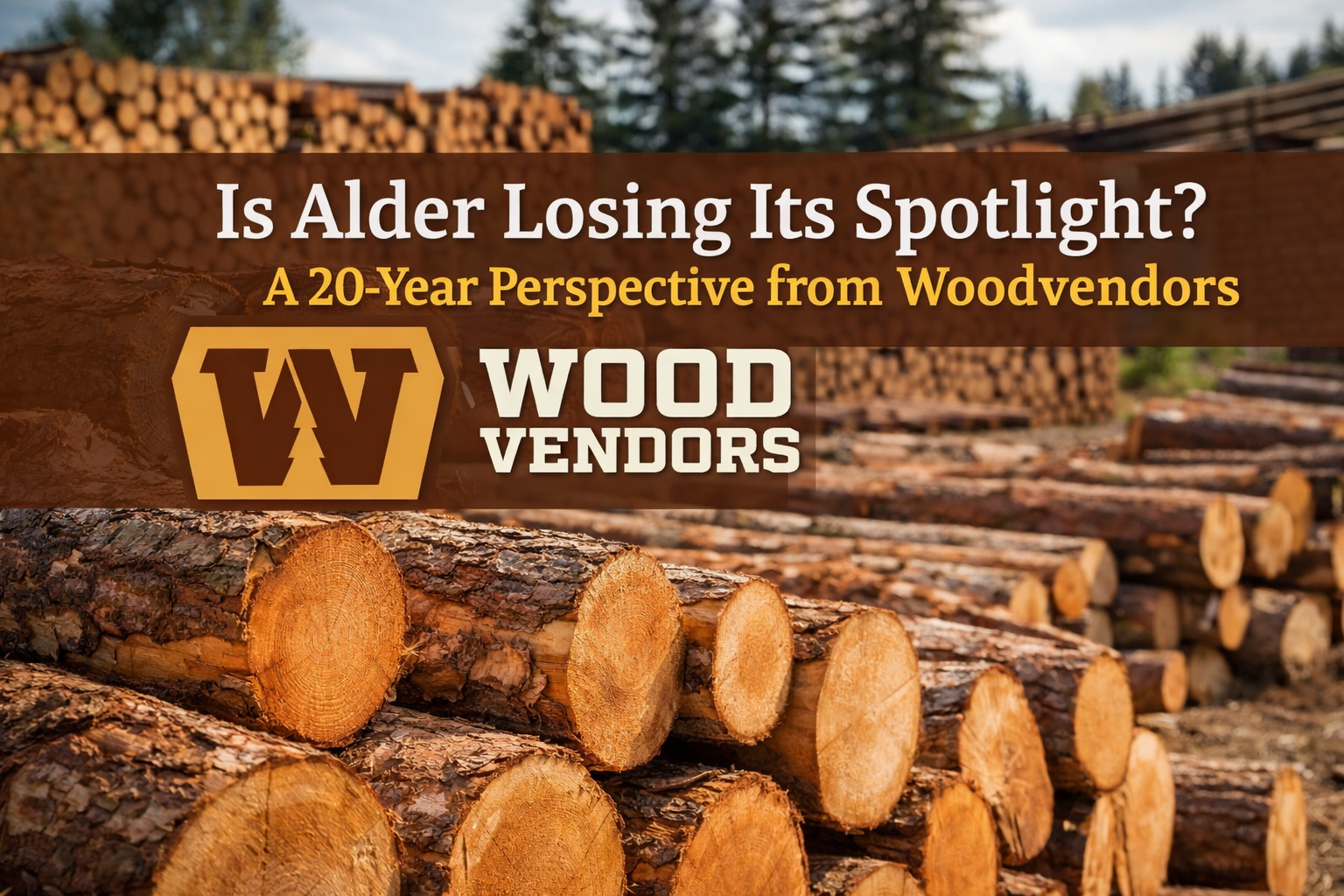 Is Alder Losing Its Spotlight? A 20-Year Perspective from Woodvendors