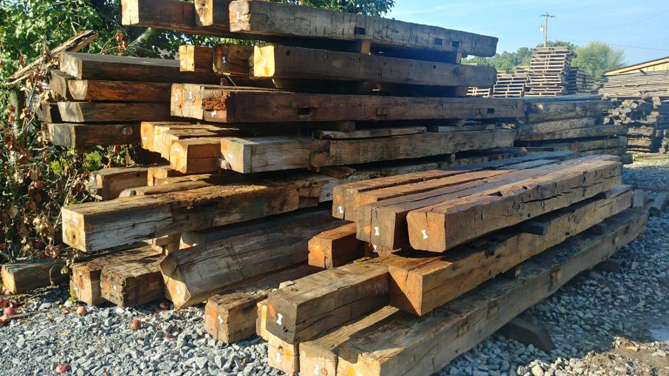 Reclaimed Solid Hardwood Beams – Wood Vendors